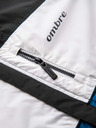 Ombre Clothing Leichte farbige Herren-Sportjacke mit Fleece blau Ombre Clothing