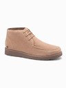 Ombre Clothing Herrenstiefel aus Wildleder mit dicker Sohle beige Ombre Clothing