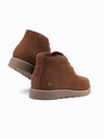 Ombre Clothing Herrenstiefel aus Wildleder mit dicker Sohle braun Ombre Clothing
