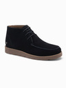 Ombre Clothing Herrenstiefel aus Wildleder mit dicker Sohle blau Ombre Clothing