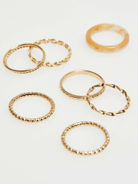 Moodo Set aus eleganten Ringen Moodo