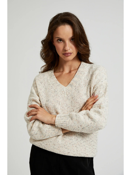 Moodo Moodo Beige Damen Pullover
