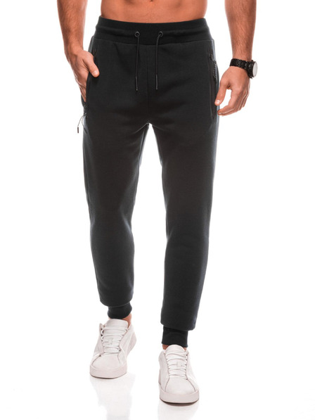 Edoti Schwarze Herren-Sweatpants Edoti