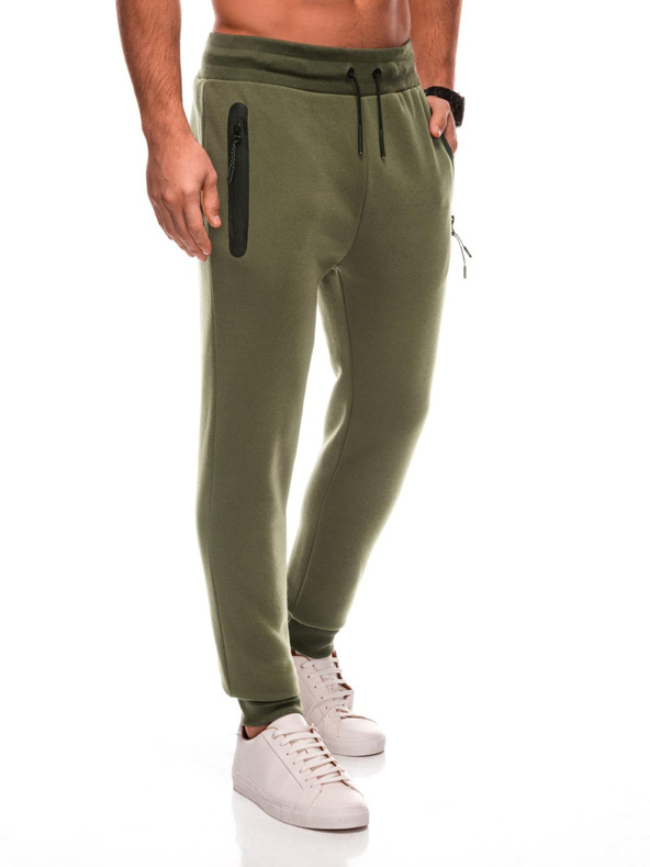 Edoti Grüne Herren-Sweatpants Edoti