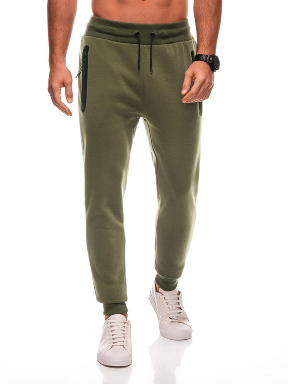 Edoti Grüne Herren-Sweatpants Edoti