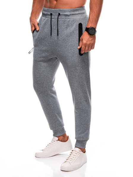 Edoti Edoti Grau Herren Sweatpants