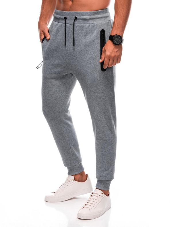 Edoti Edoti Grau Herren Sweatpants