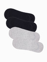 Ombre Clothing Herren 4er Pack Socken Schwarz Ombre Kleidung