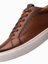 Ombre Clothing Herren Canvas-Sneakers braun Ombre Clothing