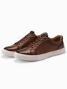 Ombre Clothing Herren Canvas-Sneakers braun Ombre Clothing