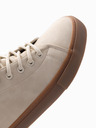 Ombre Clothing Herren-Sneaker mit Gummispitze beige Ombre Clothing