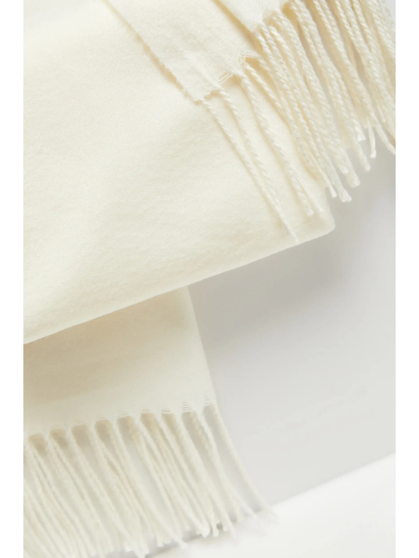 Moodo Weißer Damenschal Moodo