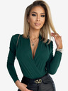 numoco Grüner Damen-Body mit Neckholder-Ausschnitt von Numoco