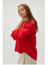 Moodo Rotes Damenhemd Moodo
