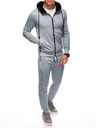 Edoti Herren Sweatshirt und Sweatpants grau Edoti