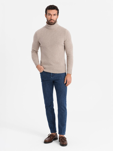Ombre Clothing Herren Classic Washed Jeans REGULAR FIT Blau Ombre Kleidung