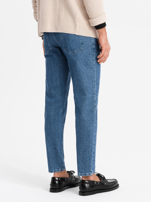 Ombre Clothing Herren Classic Washed Jeans REGULAR FIT Blau Ombre Kleidung