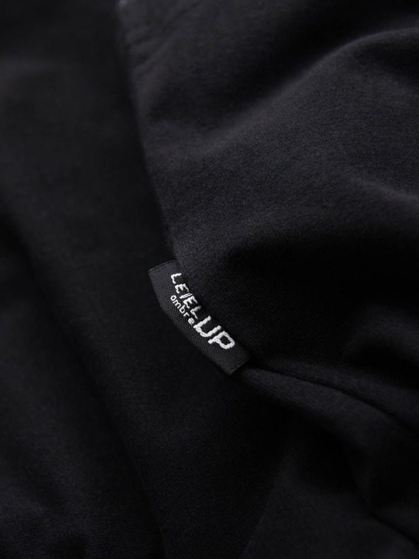 Ombre Clothing Herren-T-Shirt LOOSE FIT mit Tasche schwarz Ombre Clothing