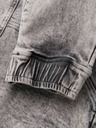 Ombre Clothing Herren JOGGERY Hose mit Reißverschlusstaschen grau Ombre Clothing