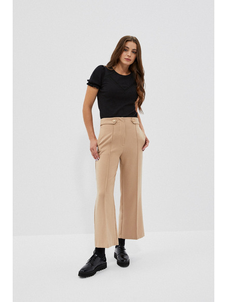 Moodo Moodo Beige Damenhosen
