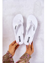 BIG STAR SHOES Damen-Flip-Flops auf dem Keil Big Star weiß