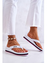 BIG STAR SHOES Damen-Flip-Flops auf dem Keil Big Star weiß