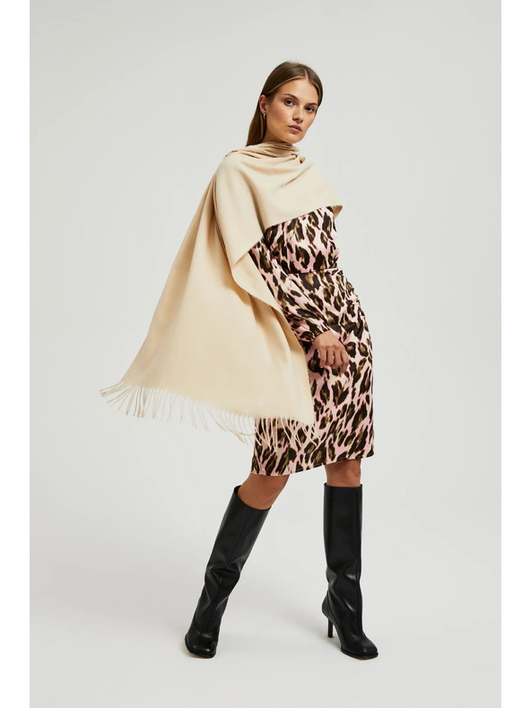 Moodo Moodo Beige Damenschal