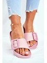 BIG STAR SHOES Elegante Damen Big Star Pantoffeln - rosa