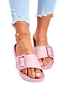 BIG STAR SHOES Elegante Damen Big Star Pantoffeln - rosa