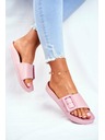 BIG STAR SHOES Elegante Damen Big Star Pantoffeln - rosa