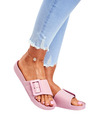 BIG STAR SHOES Elegante Damen Big Star Pantoffeln - rosa