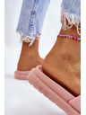 BIG STAR SHOES Damen Big Star Pantoffeln Hellrosa