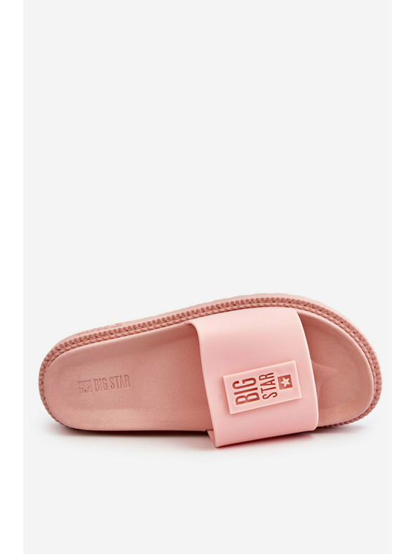 BIG STAR SHOES Damen Big Star Pantoffeln Hellrosa