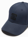 Ombre Clothing Herren-Baseballmütze mit Logo dunkelblau Ombre Clothing