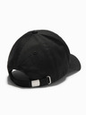 Ombre Clothing Herren-Baseballmütze mit großem Aufnäher schwarz Ombre Clothing
