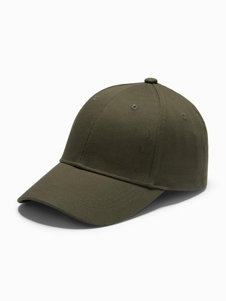 Ombre Clothing Herren-Schirmmütze mit dekorativer Stickerei khaki Ombre Clothing