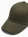 Ombre Clothing Herren-Schirmmütze mit dekorativer Stickerei khaki Ombre Clothing