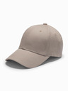 Ombre Clothing Herren-Baseballmütze mit dekorativer Stickerei beige Ombre Clothing