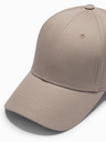 Ombre Clothing Herren-Baseballmütze mit dekorativer Stickerei beige Ombre Clothing