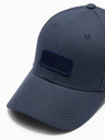 Ombre Clothing Herren-Baseballmütze mit Patch dunkelblau Ombre Clothing