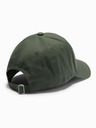 Ombre Clothing Herren-Baseballmütze mit rechteckigem Aufnäher grün Ombre Clothing