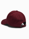 Ombre Clothing Herrenmütze einfarbig burgunderfarben Ombre Clothing