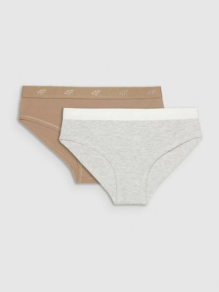 4F 4F Höschen für Frauen (2er-Pack)