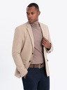 Ombre Clothing Eleganter beiger Blazer aus Wollmischung von Ombre Clothing
