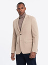 Ombre Clothing Eleganter beiger Blazer aus Wollmischung von Ombre Clothing