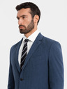 Ombre Clothing Eleganter Herren Blazer aus Wollmischung Marineblau Ombre Clothing