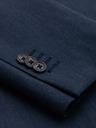 Ombre Clothing Eleganter Herren Blazer aus Wollmischung Marineblau Ombre Clothing