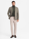 Ombre Clothing Eleganter Herren Blazer aus Wollmischung Khaki Ombre Kleidung
