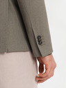Ombre Clothing Eleganter Herren Blazer aus Wollmischung Khaki Ombre Kleidung