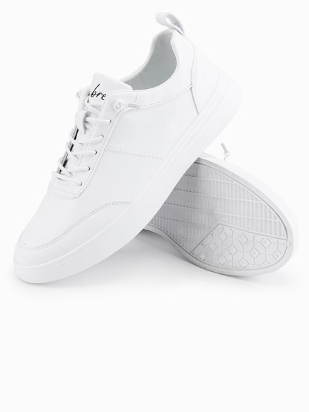 Ombre Clothing Unisex Herren Freizeitschuhe aus Öko-Nubuk weiß Ombre Clothing